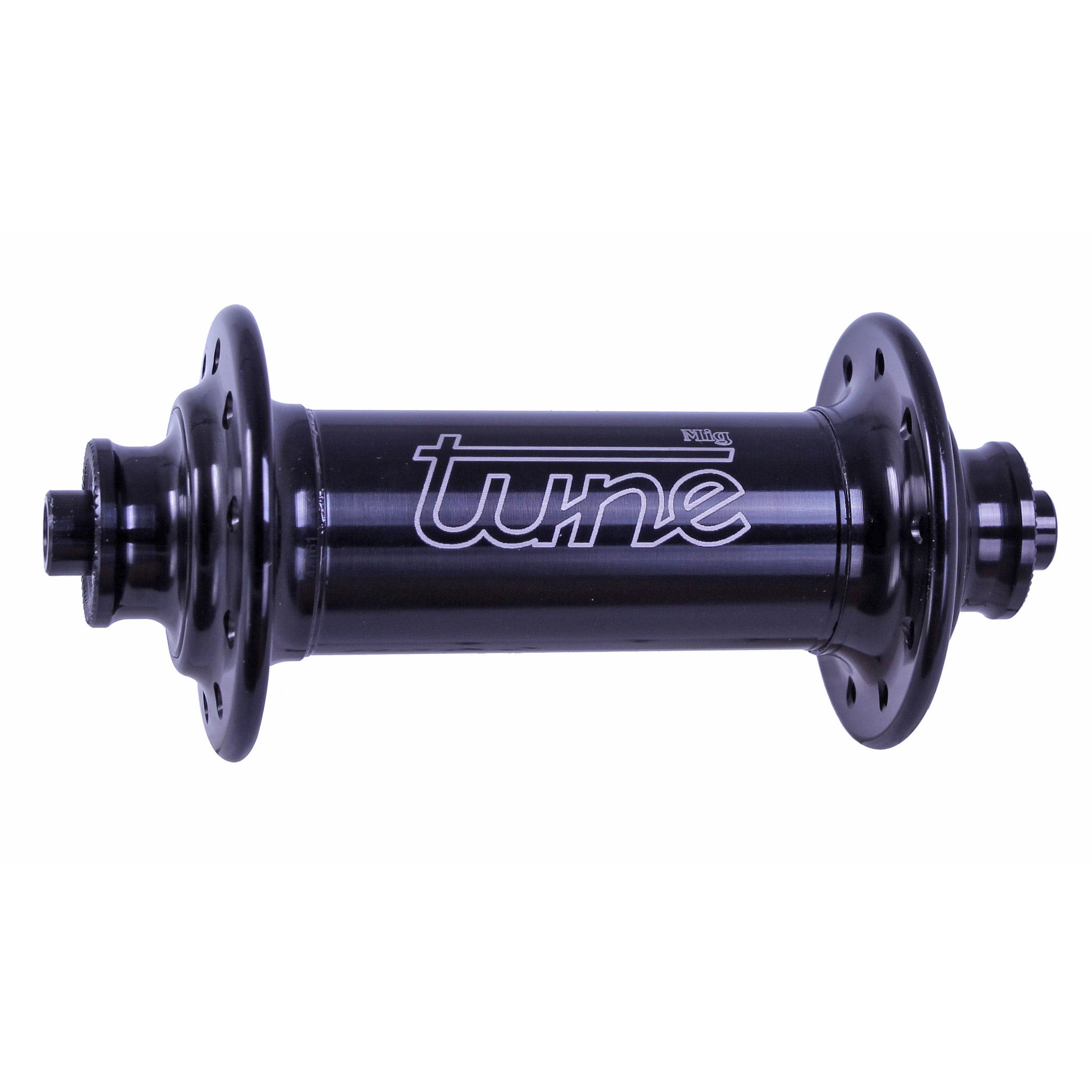 Tune Mig Front Road Hub 20h QR 9x100mm Black Tune Mig Front Road Hub 20h QR 9x100mm Black