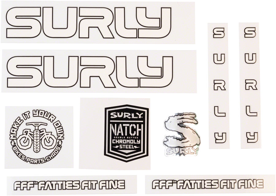 Surly Intergalactic Decal Set variant 2