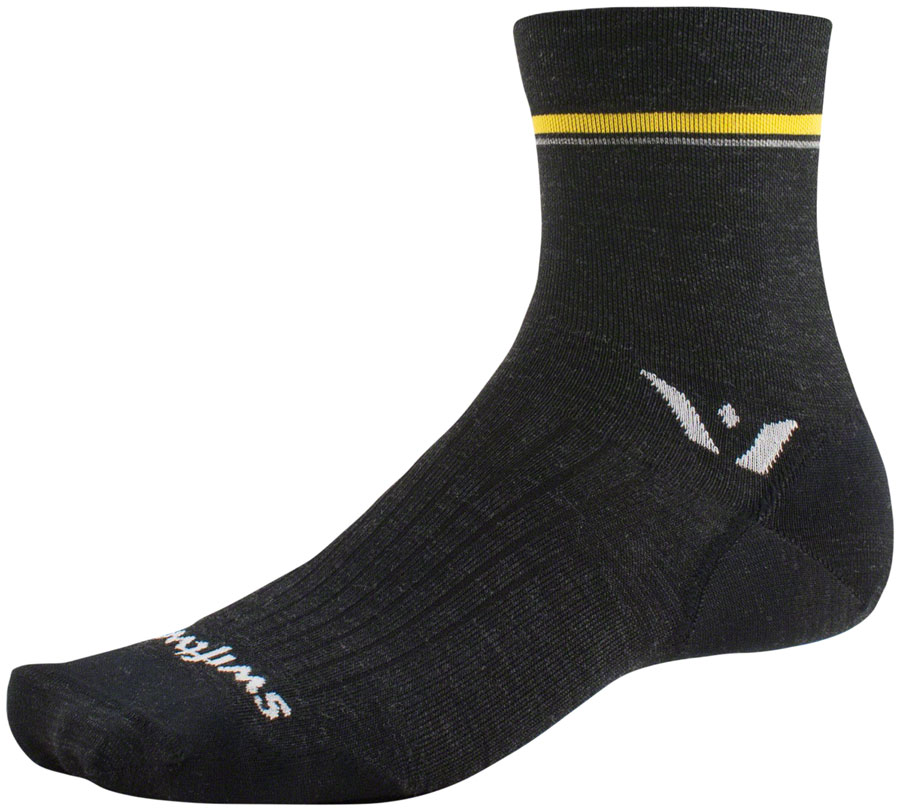 Swiftwick Pursuit Four Ultralight Socks - 4" Retro Stripe variant 3