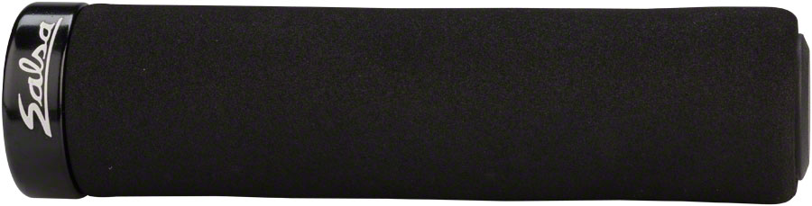 Salsa Fat Foam Lock-On Grips - Black Lock-On