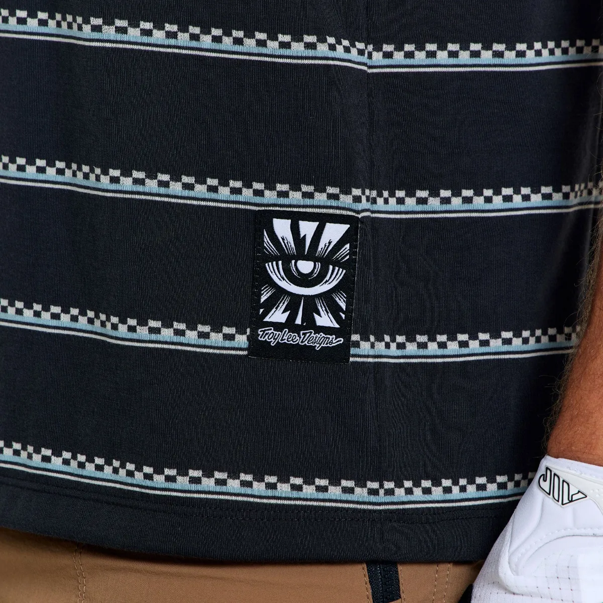 Skyline Ride SS Tee Checked Out Carbon - Image 12