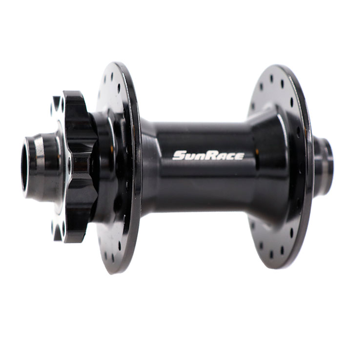 Sunrace MX82 6B Disc Front Hub Black 