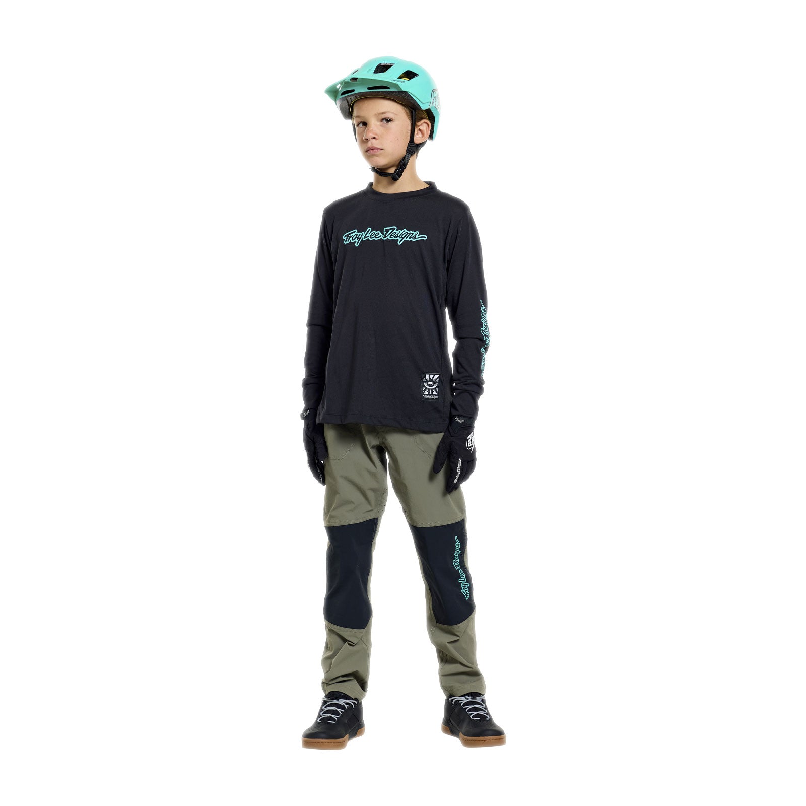 Youth Skyline Trail Pant Mono Army - Image 10