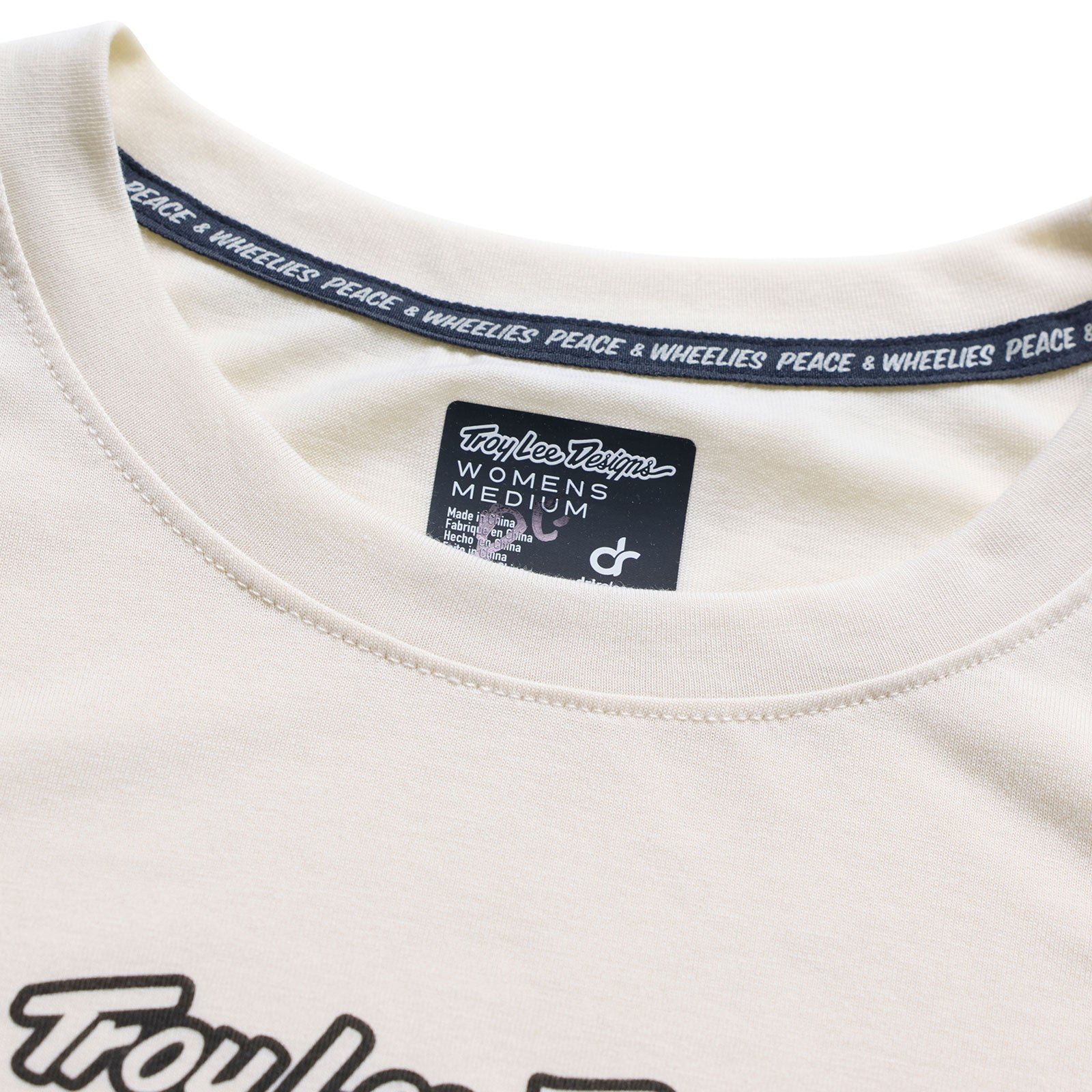 Womens Lilium Ride SS Tee Signature Pumice - Image 4