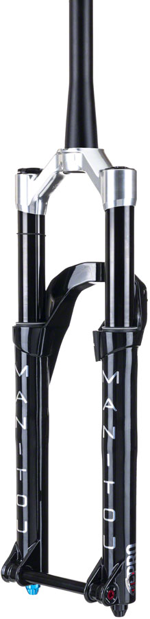 Manitou JUnit 34 Pro Suspension Fork - 15 x 110mm 41mm Offset Gloss Black - Image 2