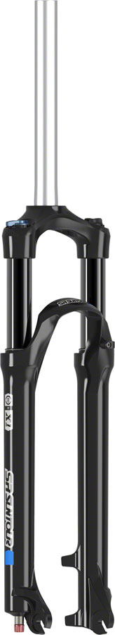 SR Suntour X1 Suspension Fork - 100mm, 1-1/8" Steerer Tube, 100mm Travel, Disc, Black
