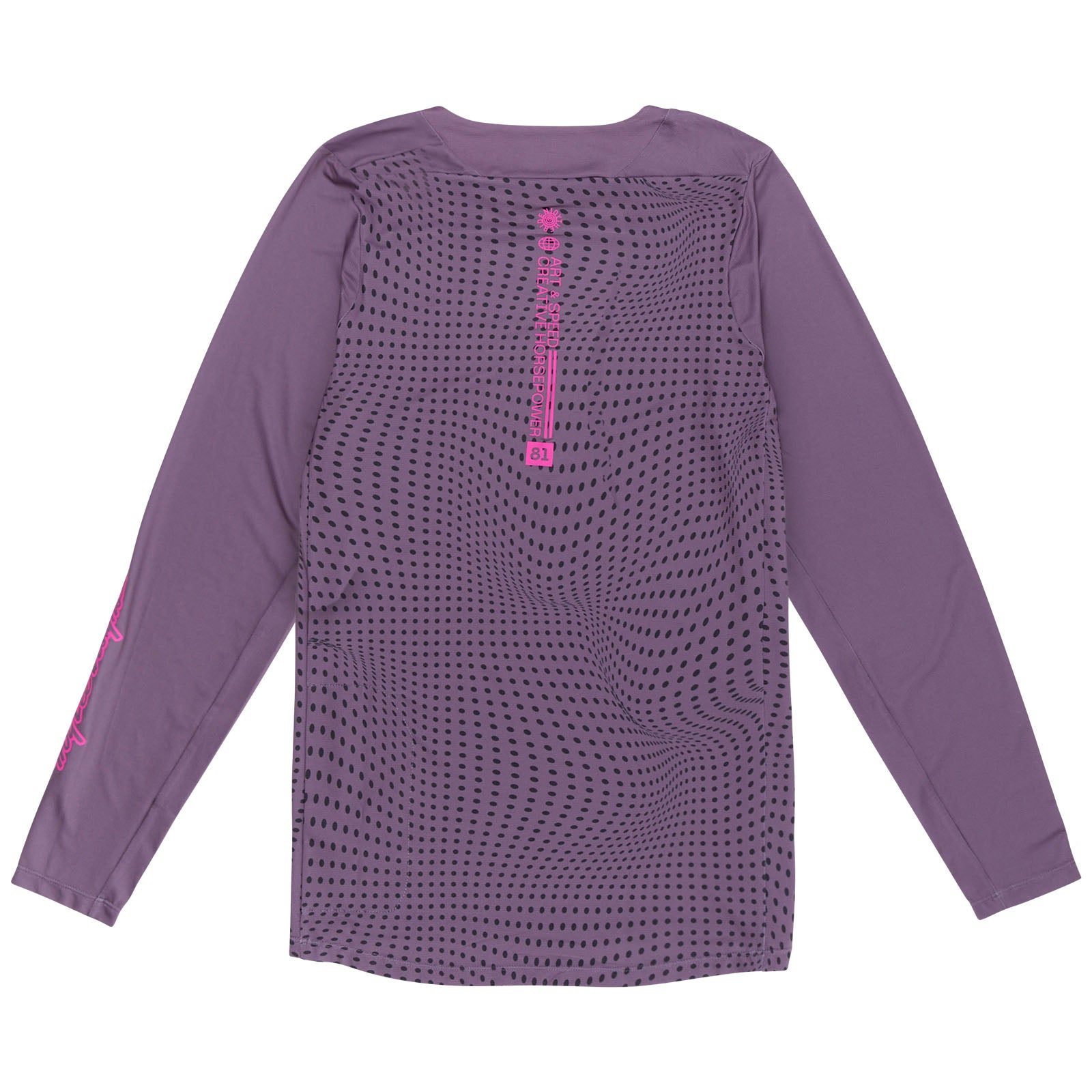 Skyline Long Sleeve Jersey Radioscape Deep Purp - Image 2