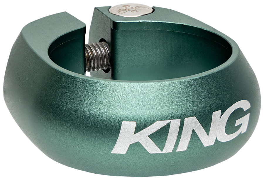 Chris King Seatpost Clamp - 34.9mm Bolt-On Matte Jade