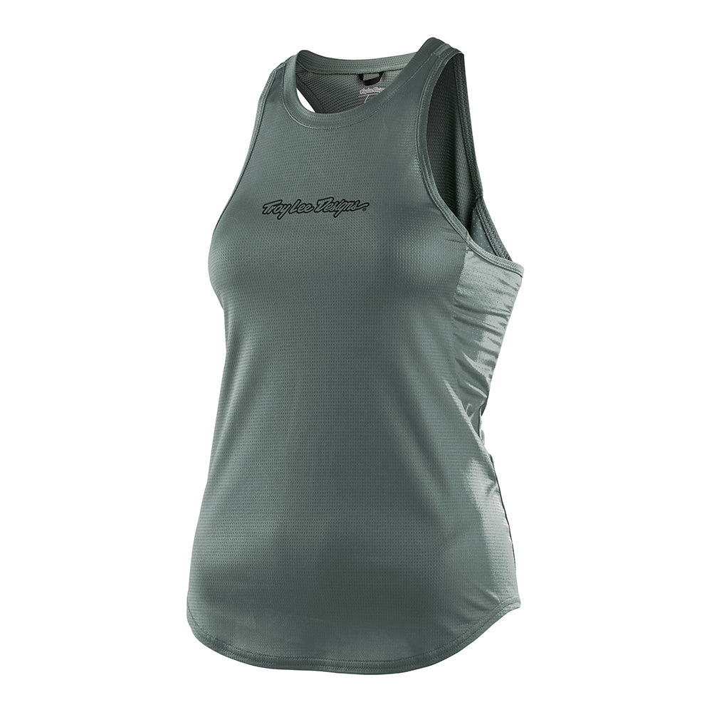 Wmns Luxe Tank Solid Steel Green Wmns Luxe Tank Solid Steel Green