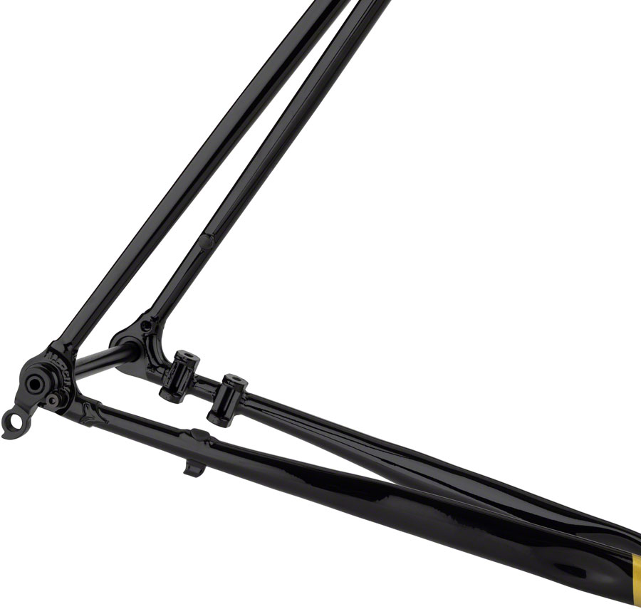 All-City Zig Zag Frameset - 700c, Steel, Golden Leopard - Image 4