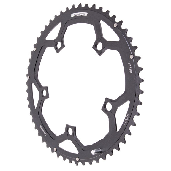 FSA Pro Road Chainring 130BCDx53T Black N-10/11