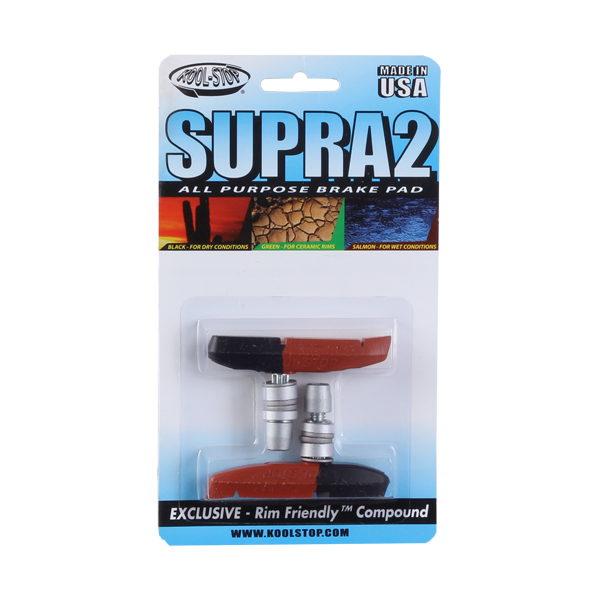 Kool Stop Supra 2 Brake Pads - Threaded variant 2