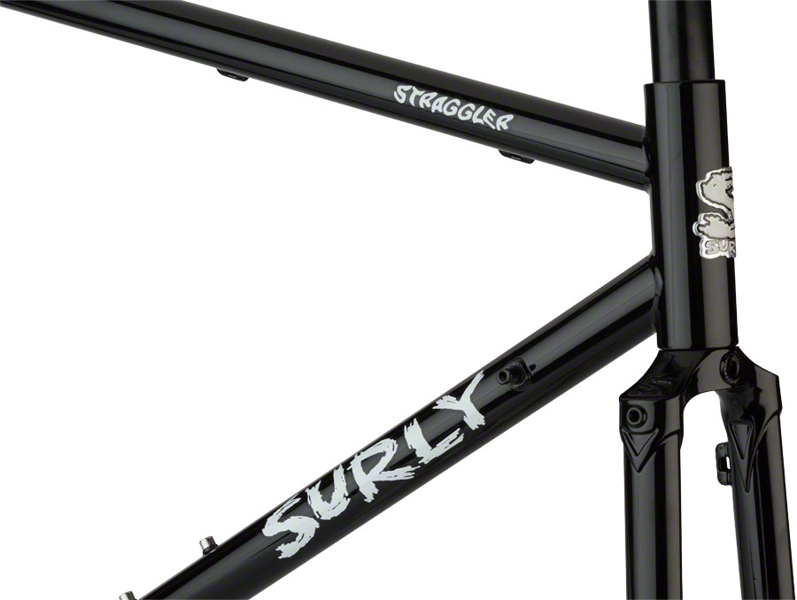 Surly Straggler 650b Frameset Gloss Black - Image 2 Surly Straggler 650b Frameset Gloss Black - Image 2