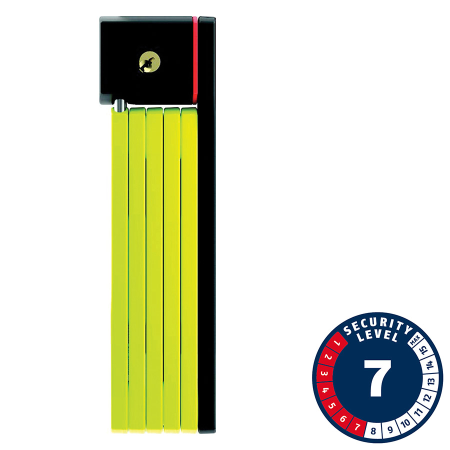 Abus Bordo uGrip 5700 SH Folding Lock Key 80cm 2.6' 5mm Green Abus Bordo uGrip 5700 SH Folding Lock Key 80cm 2.6' 5mm Green