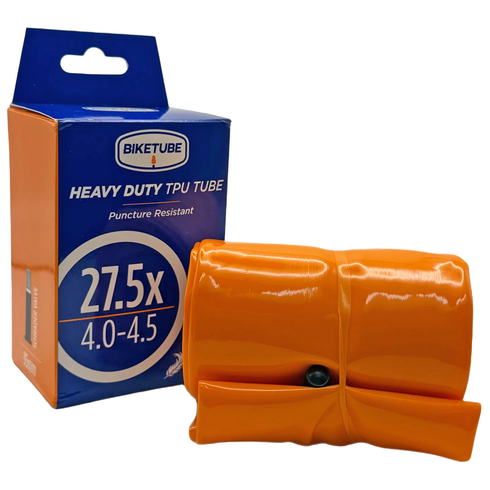 BikeTube Heavy Duty EBike Tube 27.5x4.0-4.5" SV 35mm