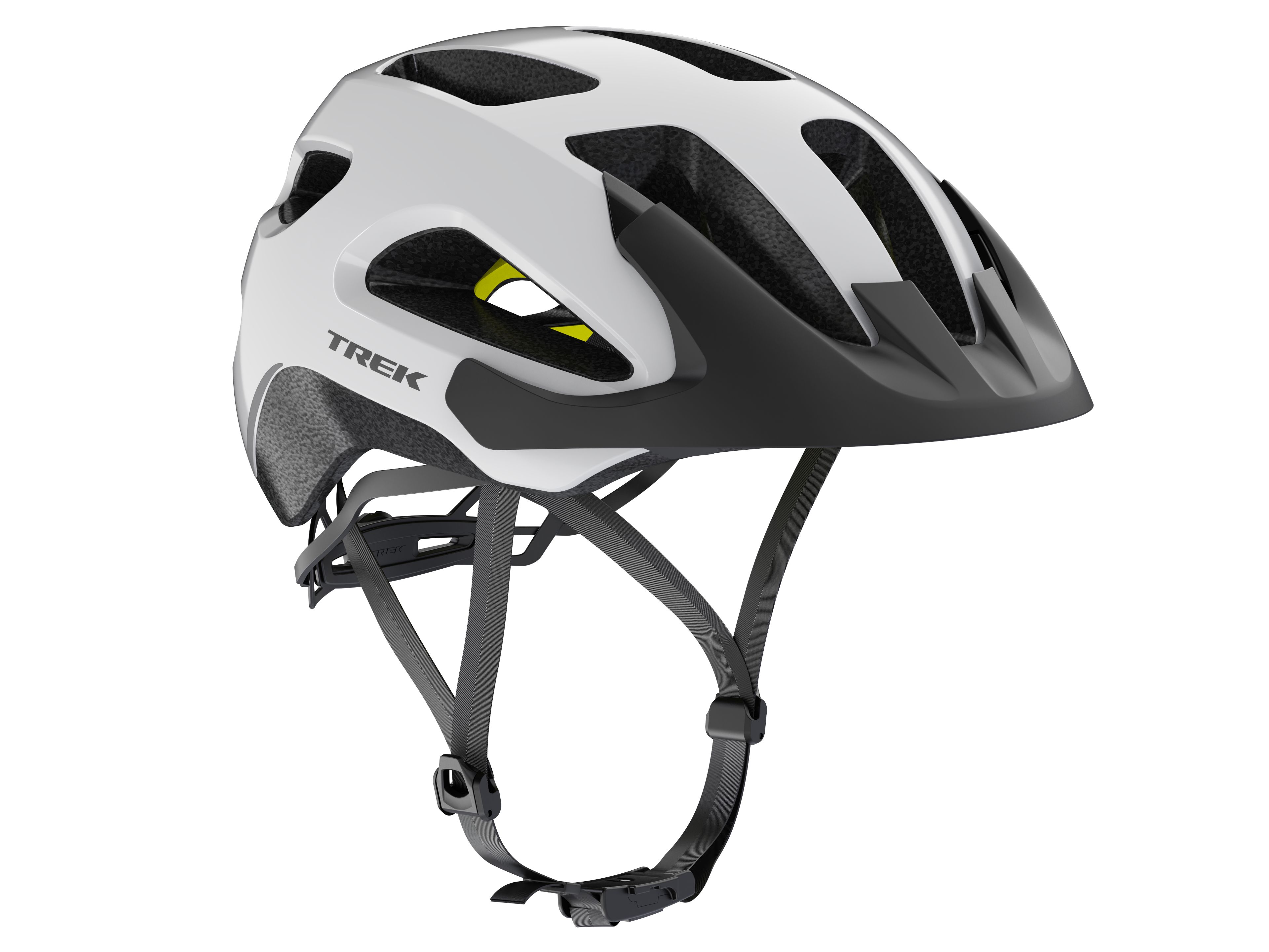 Trek Solstice Mips Youth Crystal White CPSC Helmet Trek Solstice Mips Youth Crystal White CPSC Helmet