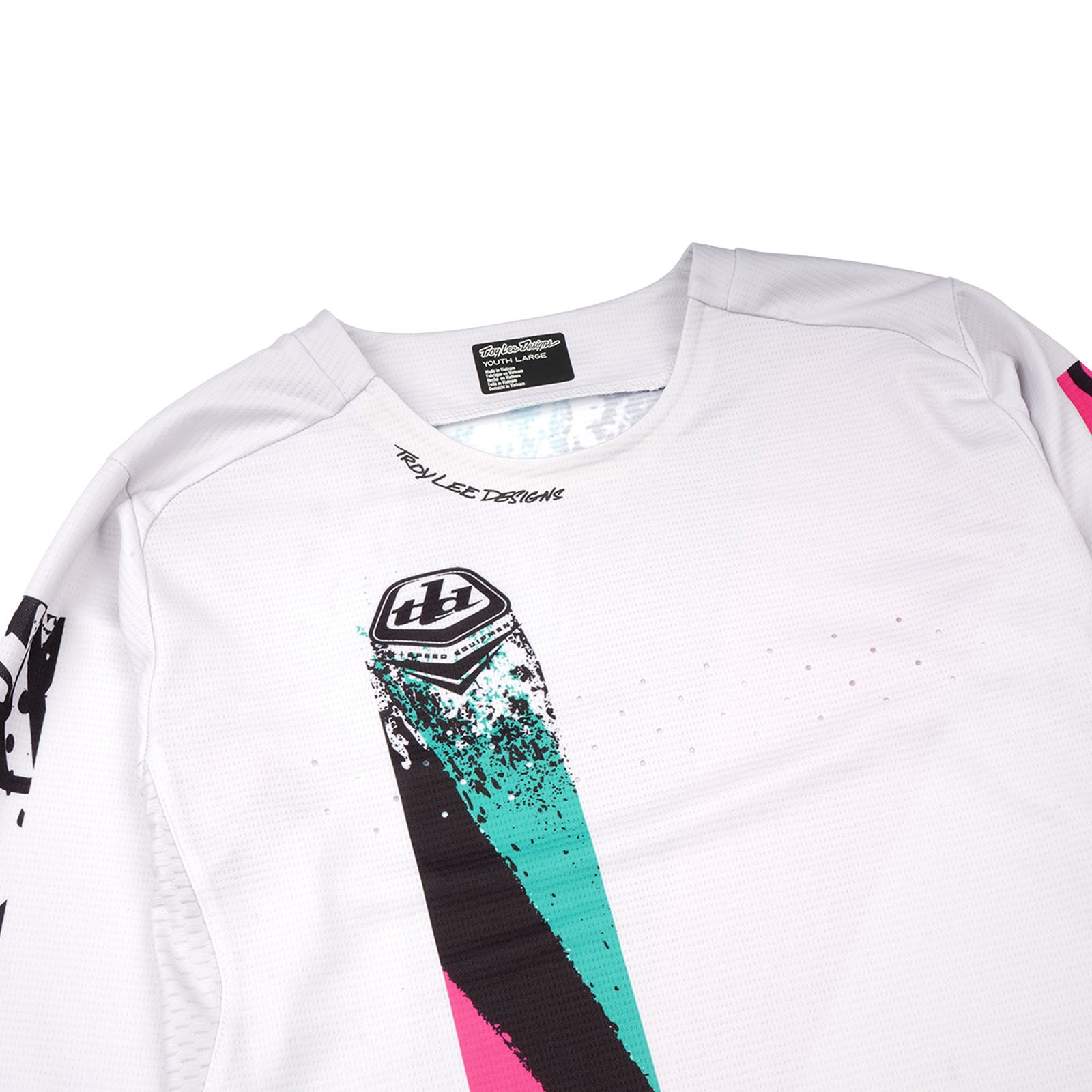 Youth Sprint Jersey Full Pull Chalk - Image 4