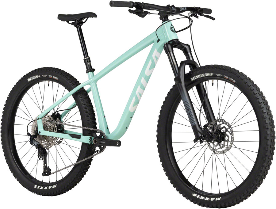 Salsa Timberjack SLX Bike - 27.5", Aluminum, Mint Green - Image 2