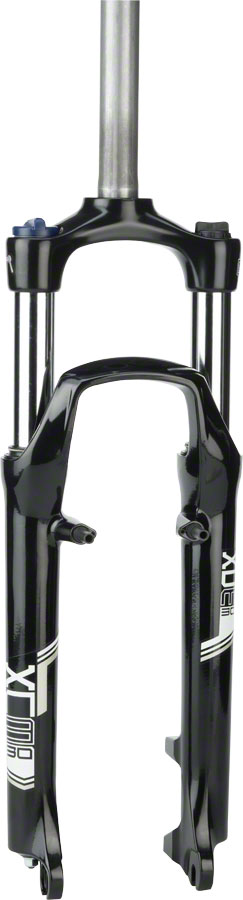 SR Suntour XCM Suspension Fork - 26", 1-1/8" Threaded Steerer, 100mm Rim Disc BLK variant 3