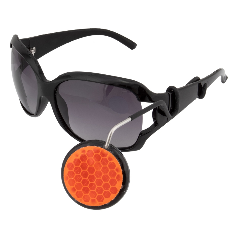 Tiger eye Sport Glasses Mirror Fits Glasses Reflective Red Fire