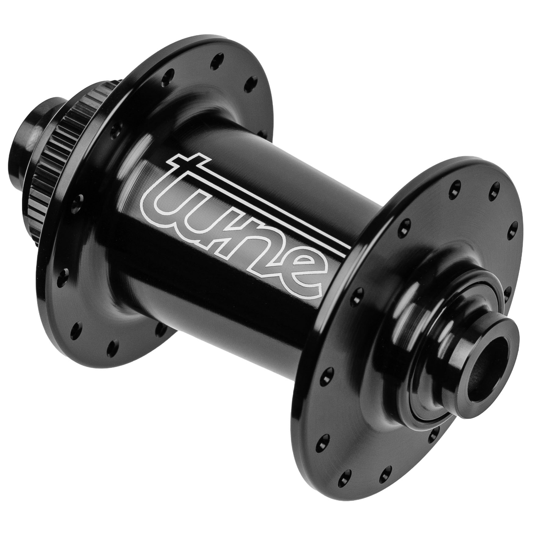 Tune Micro CL-Disc Front Hub 24h 12x100 Black Tune Micro CL-Disc Front Hub 24h 12x100 Black