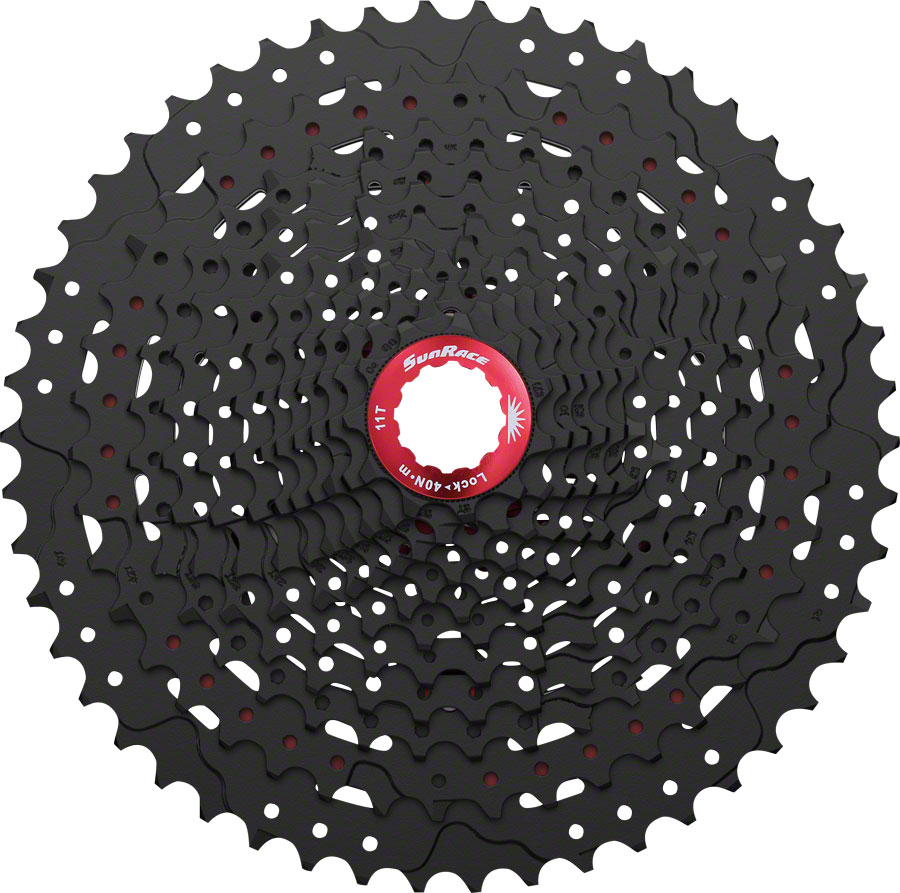 SunRace CSMZ903 Cassette - 12-Speed 11-51t Metallic Silver variant 3