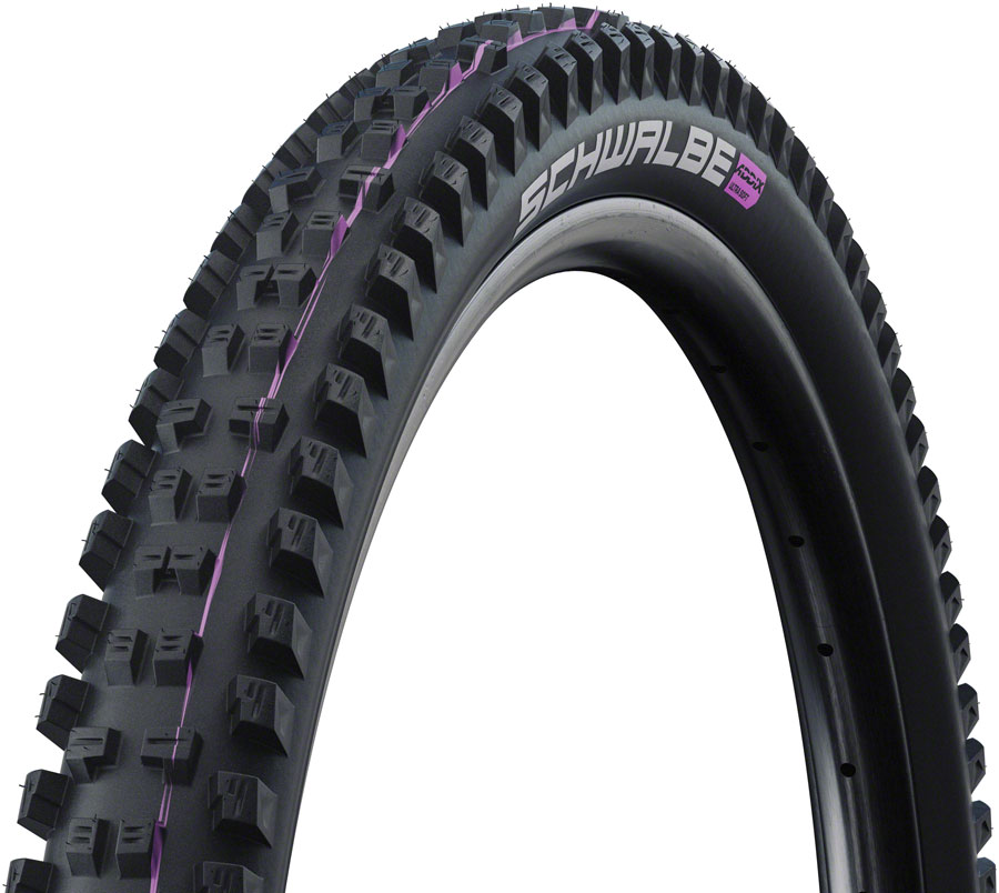 Schwalbe Tacky Chan Tire - 29 x 2.40 Tubeless Folding BLK Evolution Line Super Trail Addix Soft E-50