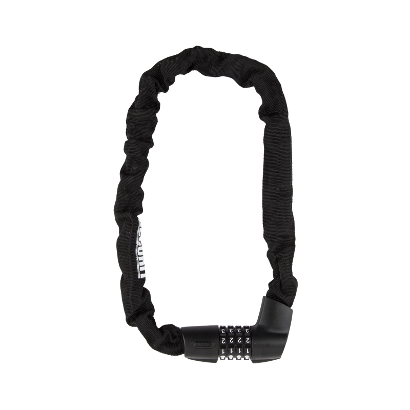 Securit Bronson Chain Combo Lock 6mm 2`5`/75cm Combo Blk