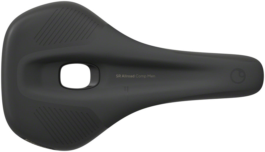 Ergon SR Allroad Comp Saddle - TiNox SL, Black, Men's - Image 2