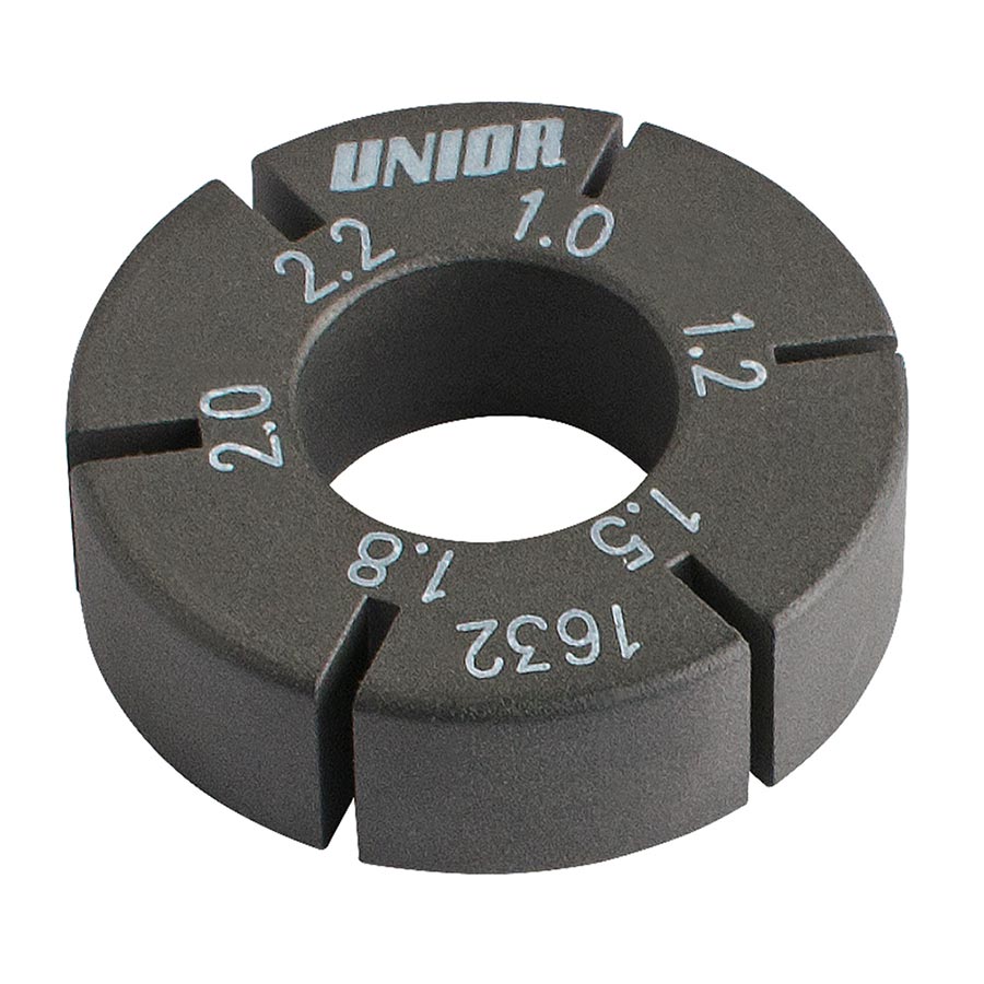 Unior Flat spoke holder For 1.0mm to 2.2mm Unior Flat spoke holder For 1.0mm to 2.2mm