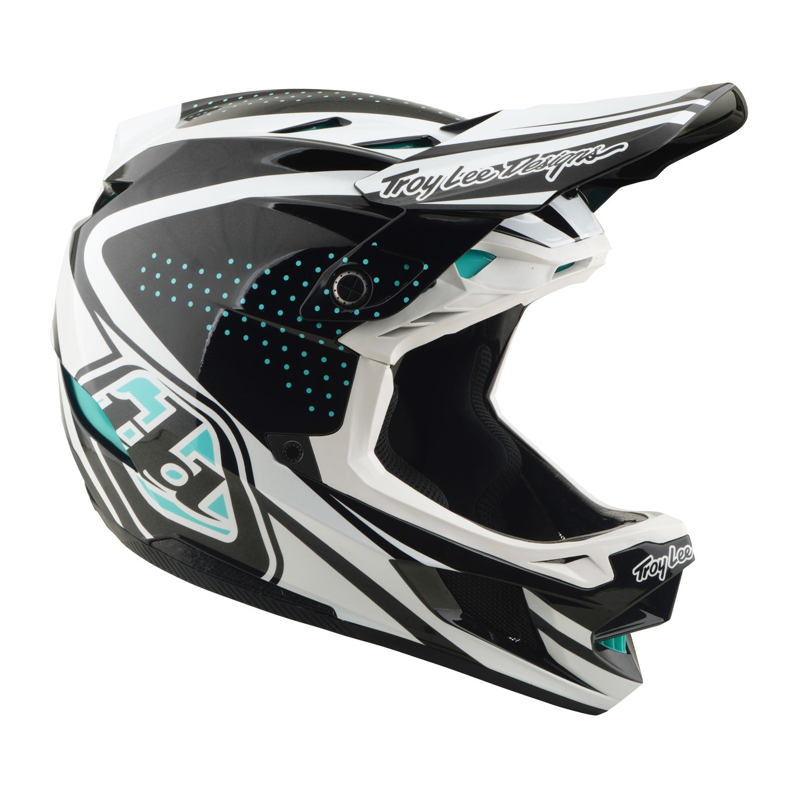 D4 Polyacrylite Helmet the Line Charcoal / White - Image 6
