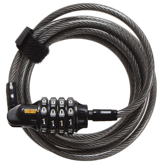 OnGuard Terrier Combo Cable Lock 2134mm x 6mm OnGuard Terrier Combo Cable Lock 2134mm x 6mm