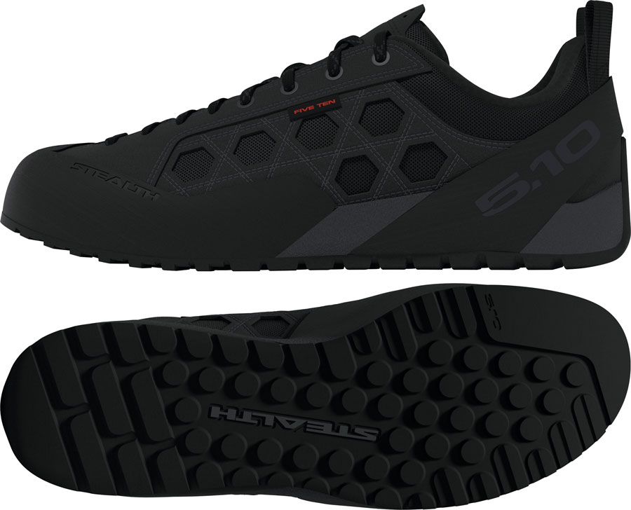 Five Ten Guide Tennie Flat Shoes - Men's Core Black/Carbon/Core Black - Image 2