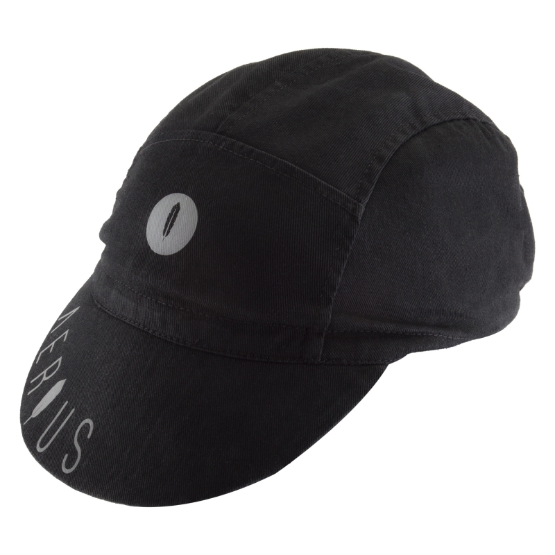 Aerius 5-Panel Cap  One Size Unisex Black Yes Cycling Cap