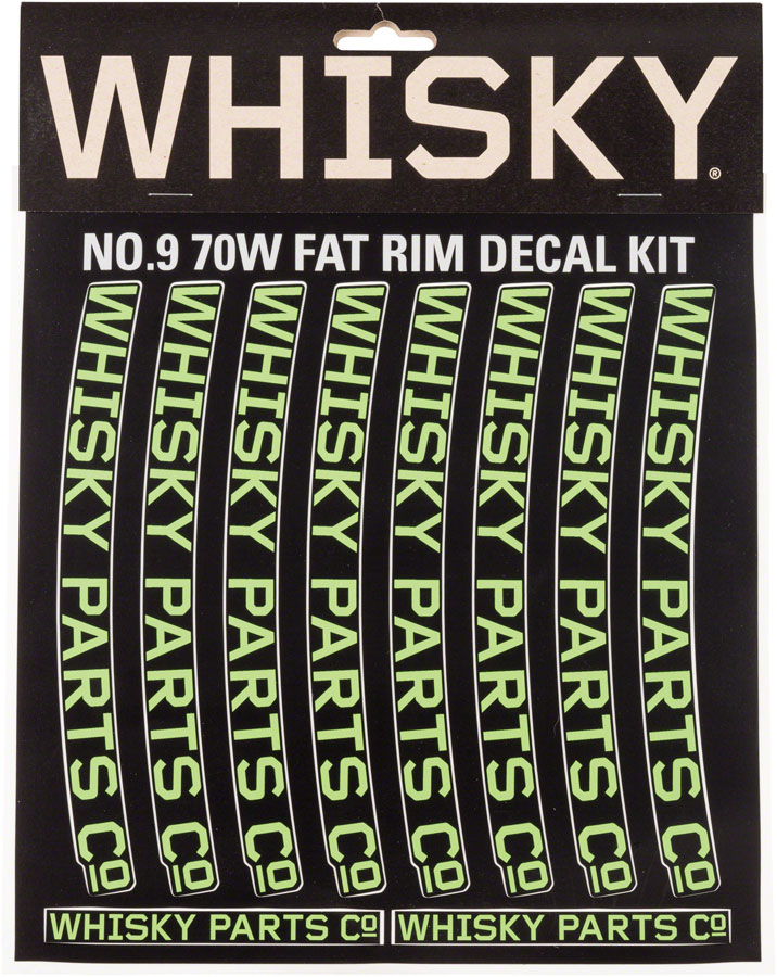 Whisky Parts Co.70w Rim Decal Kit for 2 Rims variant 4
