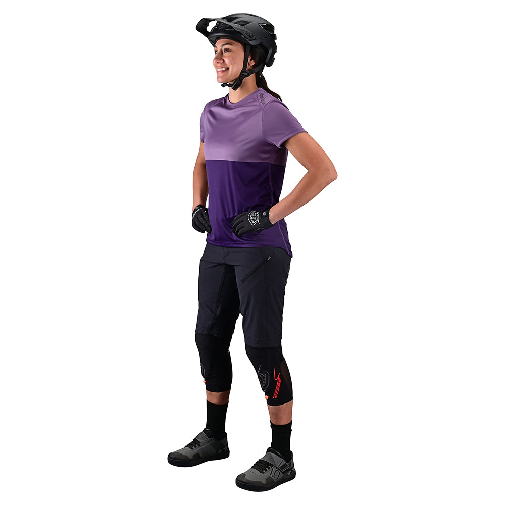 Womens Lilium SS Jersey Block Orchid / Purple - Image 5