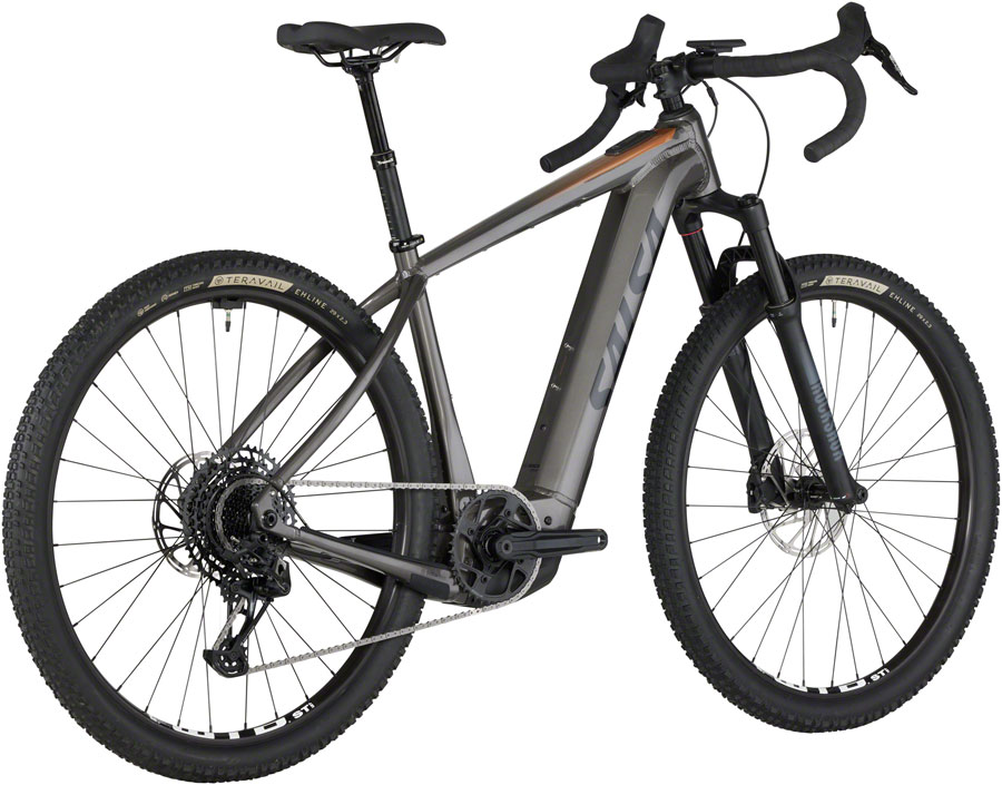 Salsa Tributary Apex Eagle SUS Ebike - 29", Aluminum, Charcoal - Image 4