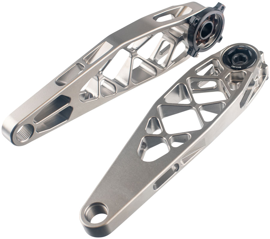 5Dev Titanium Cranks No Spindle Raw - Image 2