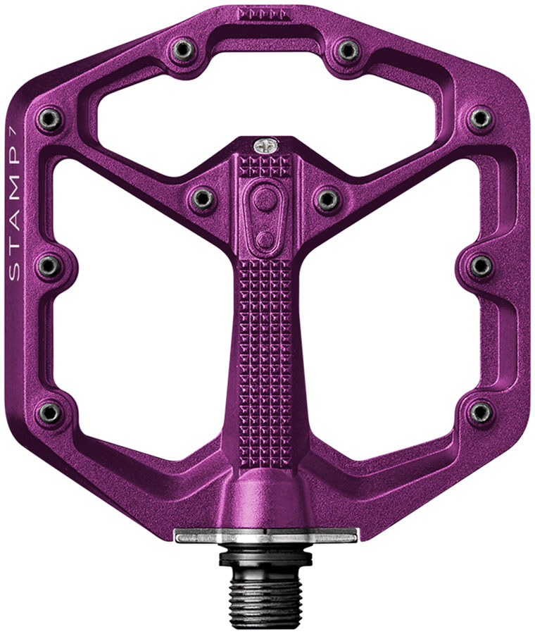Crankbrothers Stamp 7 Pedals - Platform Aluminum 9/16" Purple Small