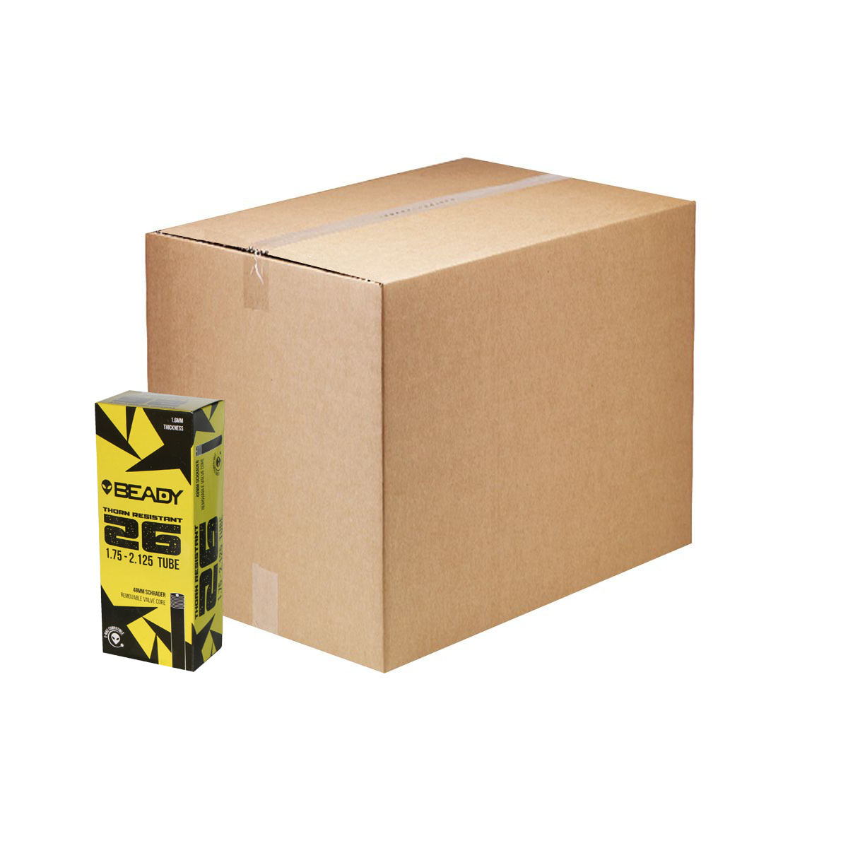 Beady Thorn Resistant Tube 26x1.75-2.125 20/count Beady Thorn Resistant Tube 26x1.75-2.125 20/count