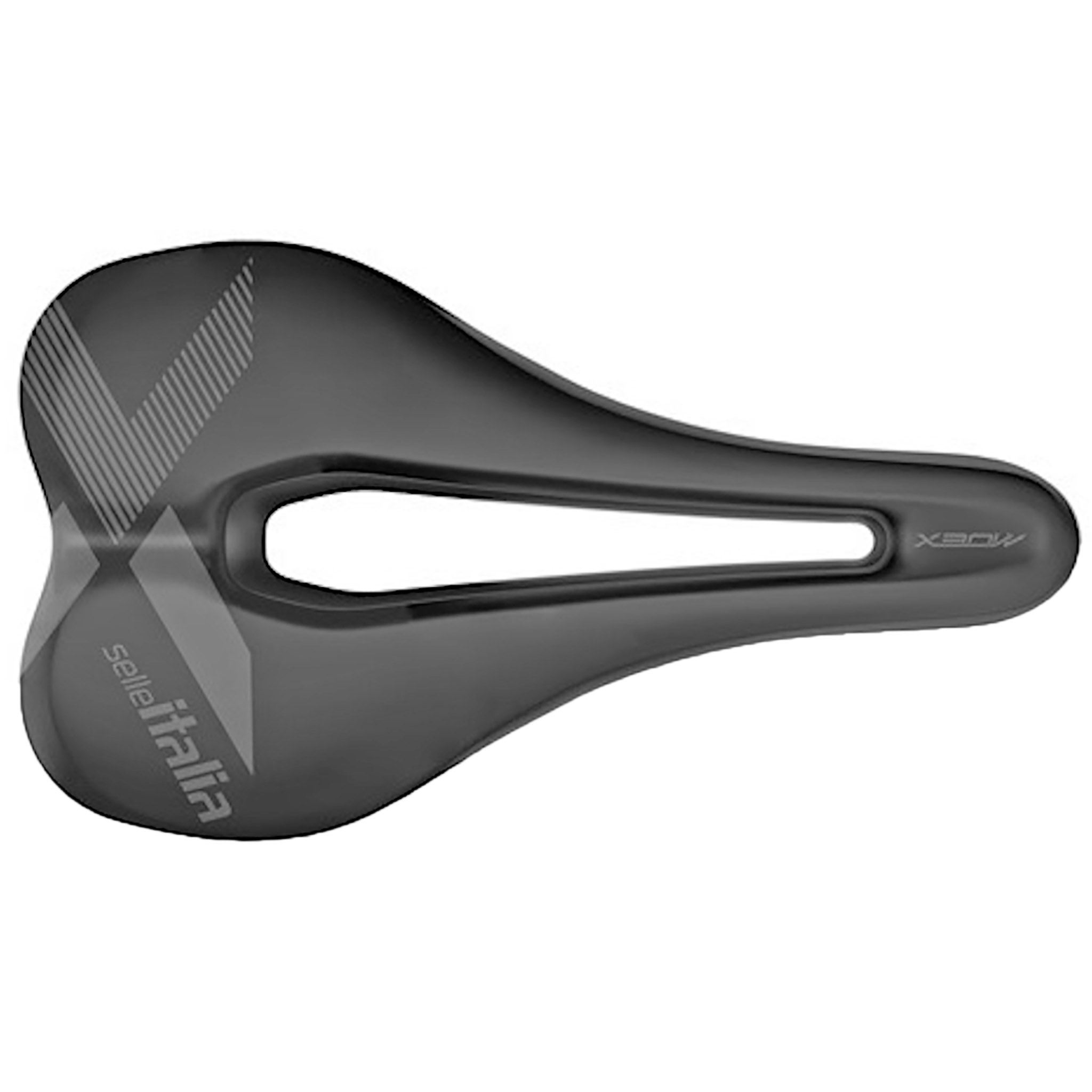 Selle Italia X-Bow Superflow Saddle - Soft-Tek FeC Black