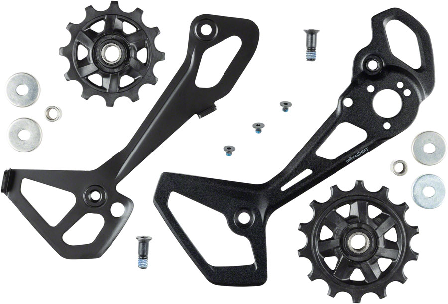 microSHIFT Sword Rear Derailleur Cage Kits - Includes Pulleys - Image 2