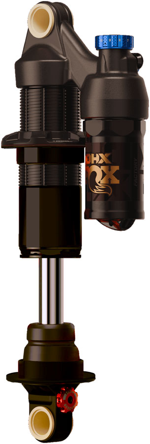 FOX DHX Factory Rear Shock - Metric 230 x 60 mm 2-Position Lever Hard Chromoly Stanchion BLK FOX DHX Factory Rear Shock - Metric 230 x 60 mm 2-Position Lever Hard Chromoly Stanchion BLK