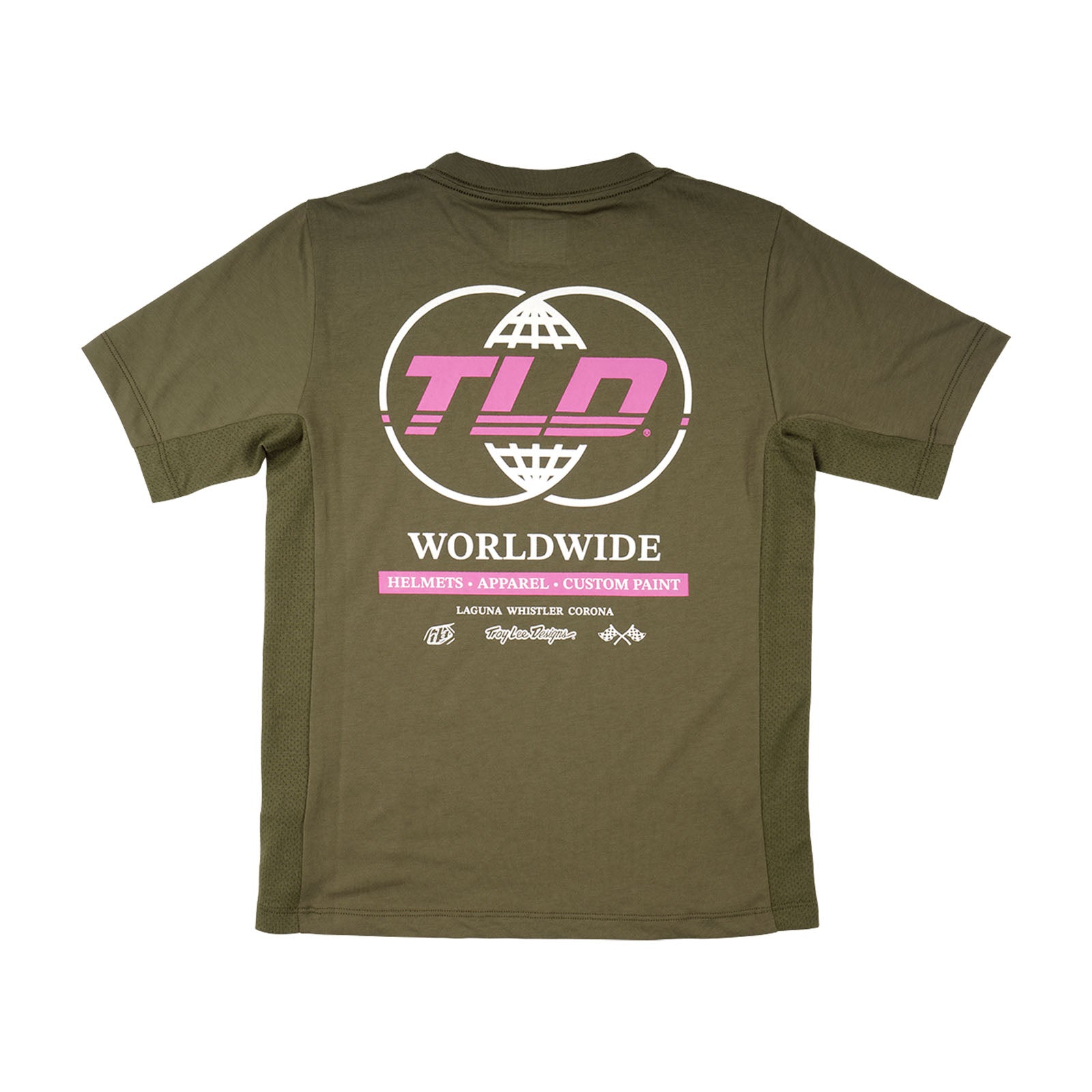 Youth Skyline Ride Short Sleeve Tee Worldwide Caper - Image 2
