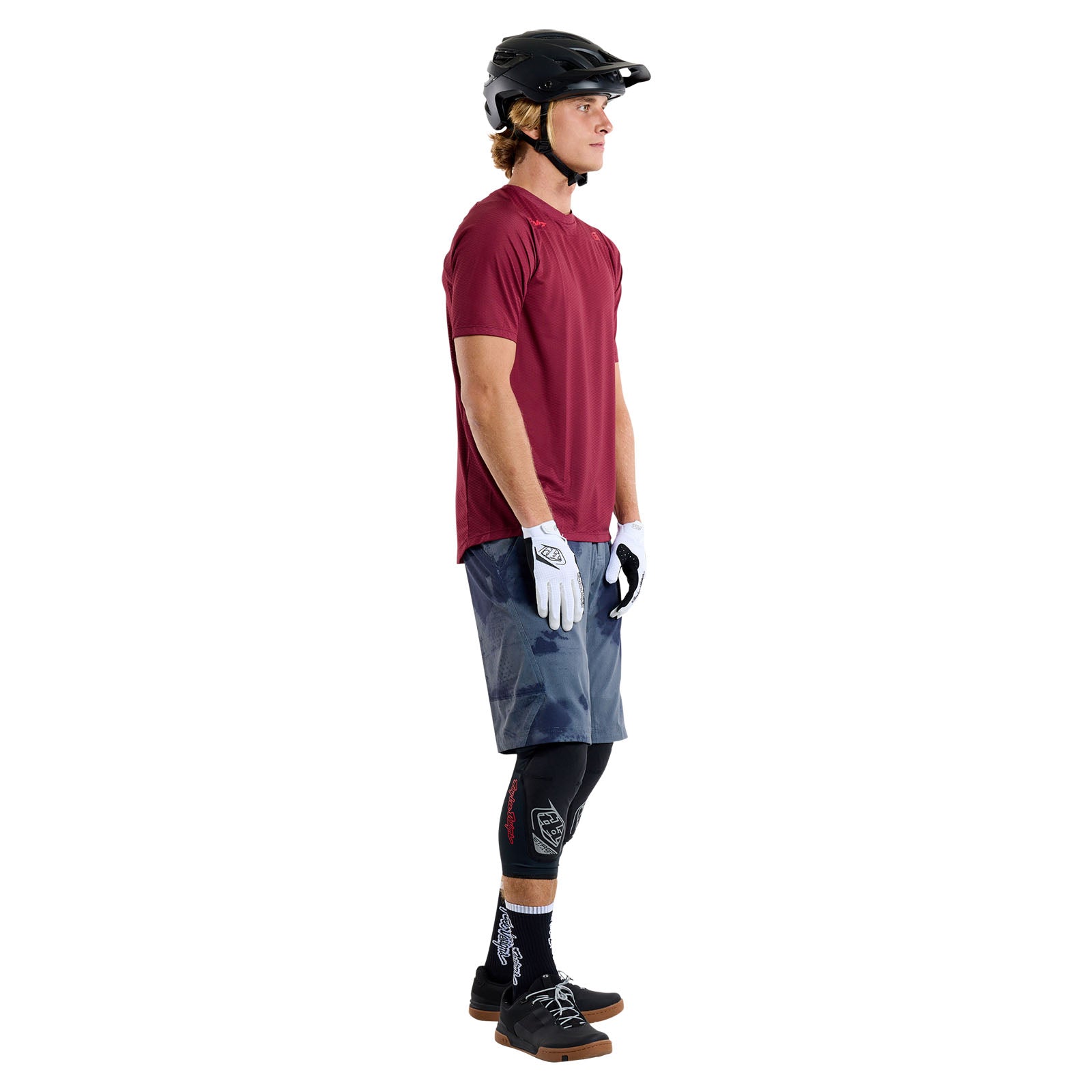 Skyline Air Short Sleeve Jersey Mono Oxblood - Image 7