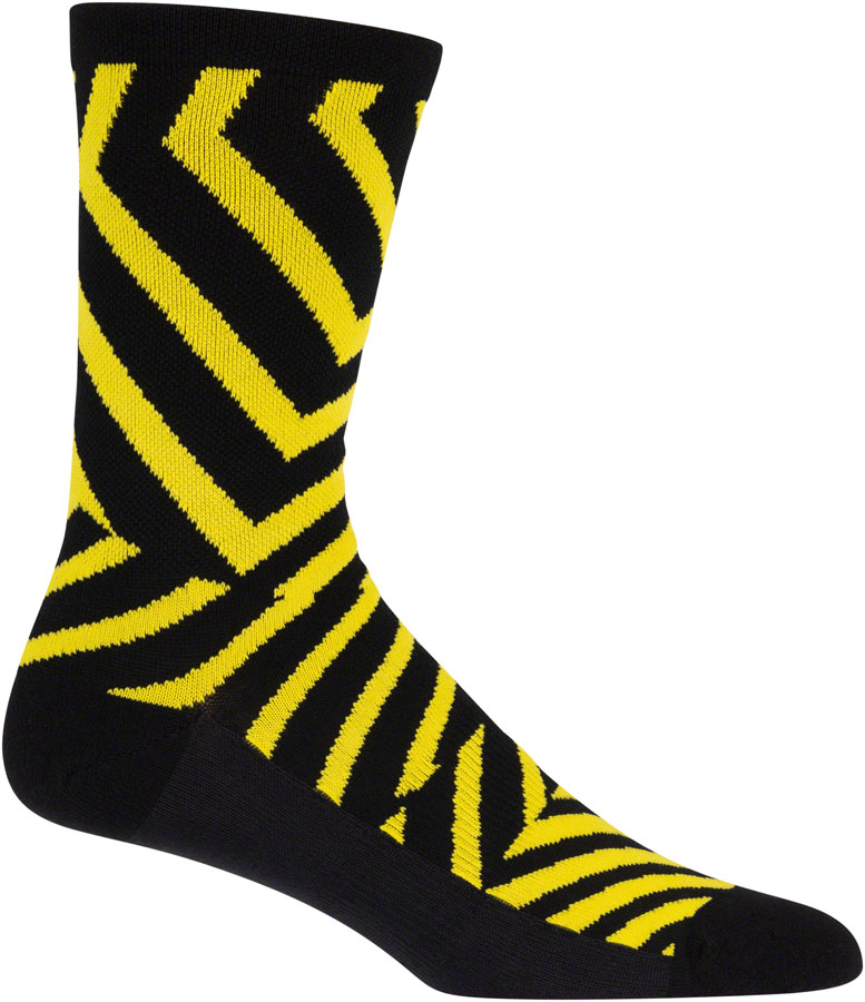 45NRTH Dazzle Lightweight Wool Socks - Yellow - Image 3