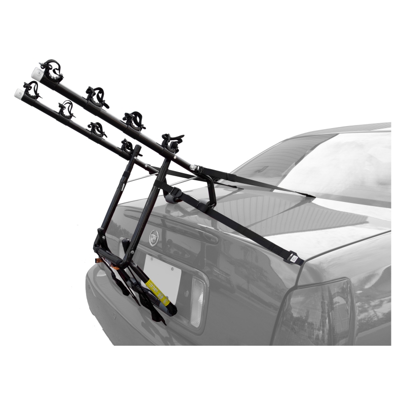 Sunlite TB-440 4-Bike Trunk Rack 4 Bike Trunk Black 140lbs