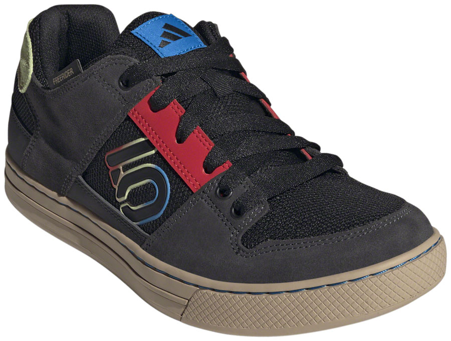Five Ten Freerider Flat Shoes - Men's, Core Black/Carbon/Red