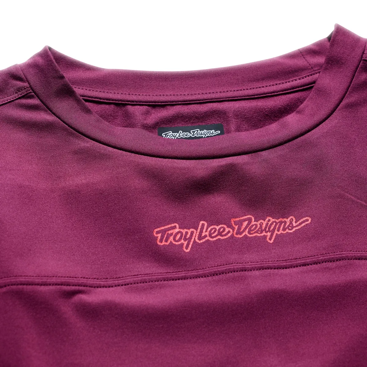 Ruckus Ride 3/4 Tee Mono Sangria - Image 3