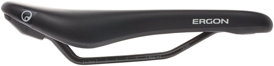 Ergon SM Sport Saddle - Chromoly, Black, Men's - Image 3